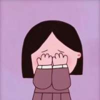 小妹害羞了