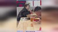 大碗面大哥 一口吞下，女孩直接傻眼，震惊到惊悚只用短短几秒！