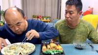 我哥来我家吃饭，这次独食王是遇到对手了