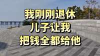 我刚刚退休，儿子让我把钱全都给他