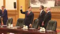 美国高官的“新奇发现”：鲁比奥带美防长共赏人民大会堂天花板
