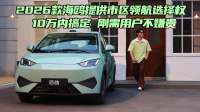 2026款海鸥提供市区领航选择权 10万内搞定 刚需用户不嫌贵