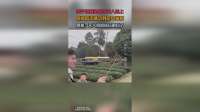 男子把鞭炮绑在无人机上，点燃后迅速飞到空中发射
