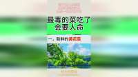 吃了要人命的菜，威力堪比敌敌畏，最后一种家喻户晓！