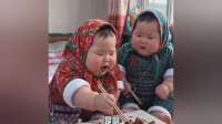 萌宝吃饭时光，欢乐无限！