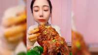 盘点美食博主吃的各种动物蹄子，嗄嗄香！