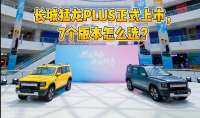 长城猛龙PLUS正式上市，7个版本怎么选？