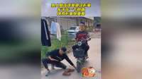 男人就应该保持硬汉形象，车子压一下怕啥，保持形象很重要！