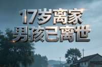 17岁离家男孩已离世