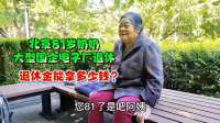 北京81岁奶奶，大型国企电子厂退休，退休金能拿多少钱？