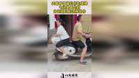 夫妻吵架前约好吃烧烤，气还是要生的，去吃饭只能这样结伴！